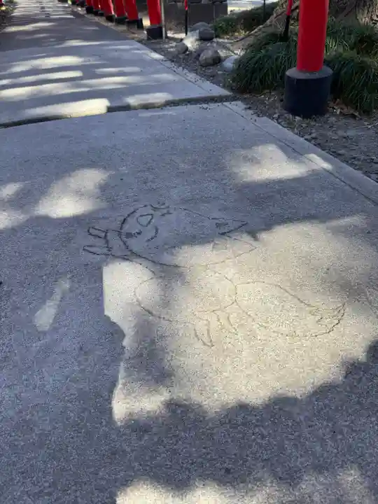於菊稲荷神社(群馬県)