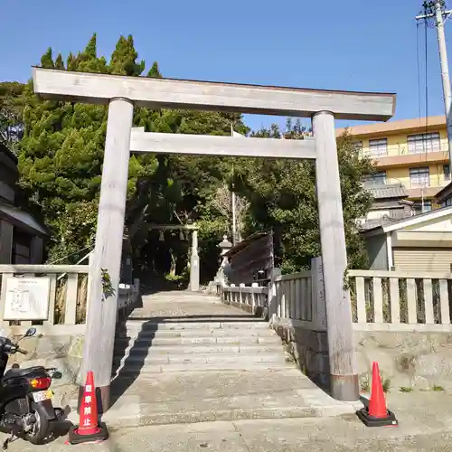 八王子社の鳥居