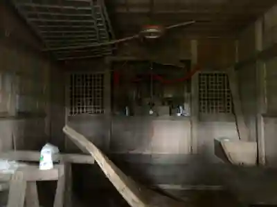 白山神社の本殿・本堂