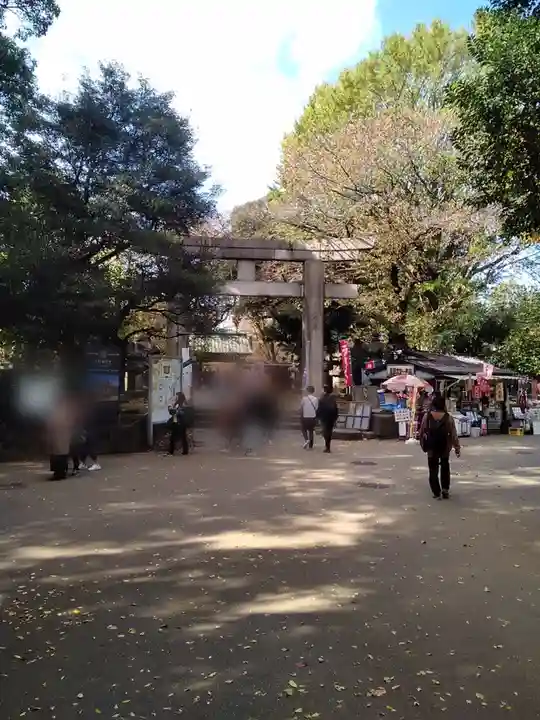 上野東照宮の鳥居