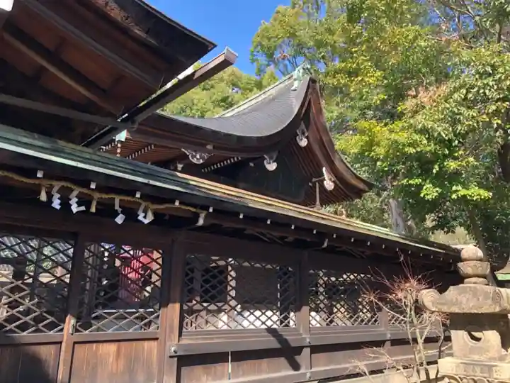 離宮八幡宮の本殿・本堂