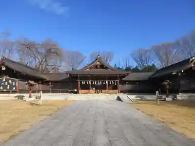 長野縣護國神社の本殿・本堂