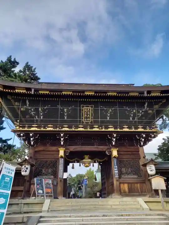 北野天満宮の山門・神門
