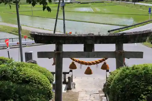 長屋神社の鳥居