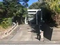 白羽神社の鳥居
