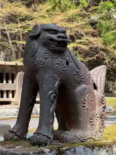 黒石寺の狛犬