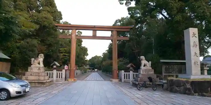 和泉國一之宮 大鳥大社の鳥居