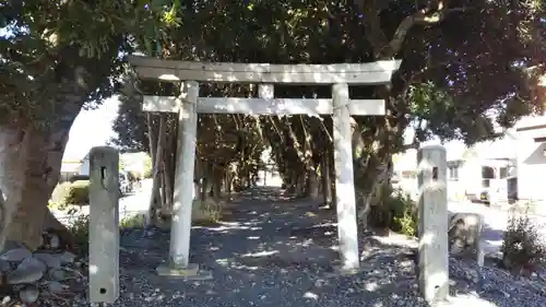 八幡神社の鳥居