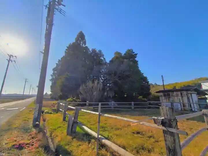 林崎社(小山)の自然