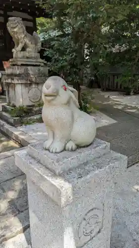 岡崎神社の狛犬