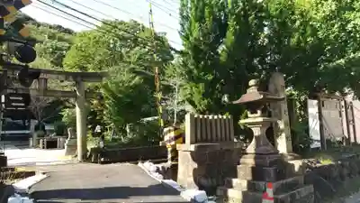 關蝉丸神社下社の鳥居