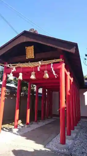 小山産土神社の鳥居