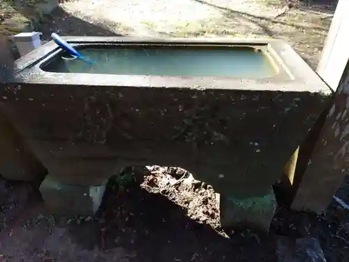 鵜羽神社の手水舎