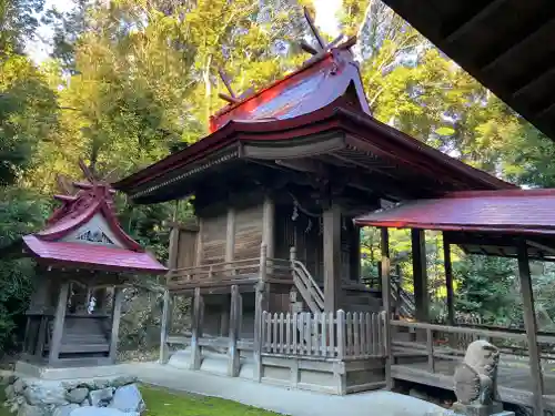 咸古神社の本殿・本堂