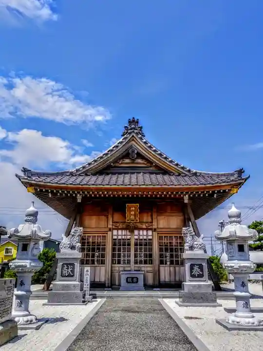 神明社(七島神明社)の本殿・本堂