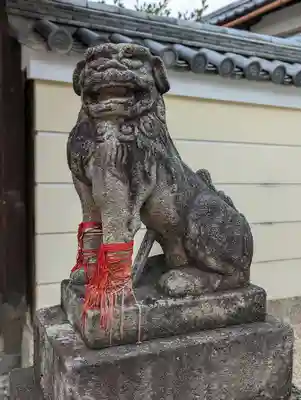 御霊神社の狛犬