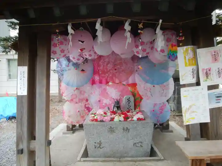 札幌諏訪神社の手水舎