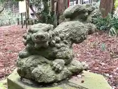 椎谷観音堂の狛犬