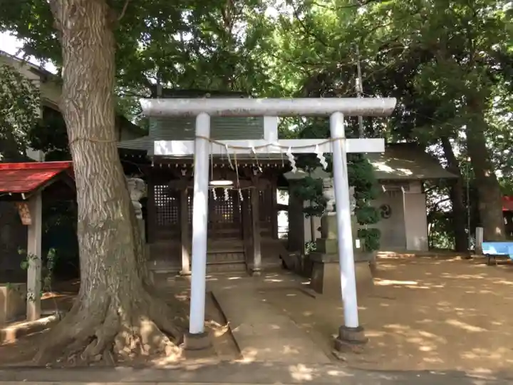 駒繋神社の鳥居