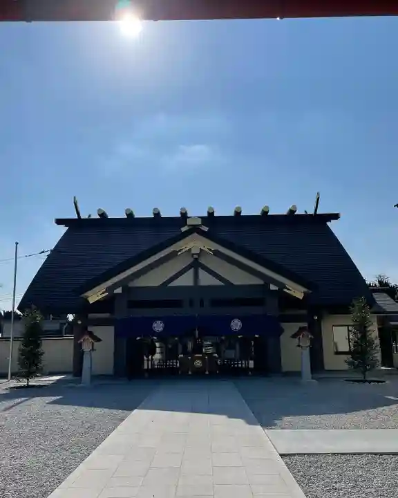 千葉縣護國神社の本殿・本堂