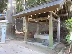 篠畑神社の手水