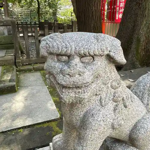 金王八幡宮の狛犬