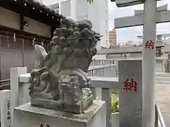 白山神社の狛犬