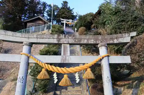 長屋神社の鳥居