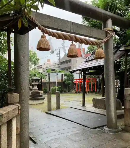 縣神社の鳥居