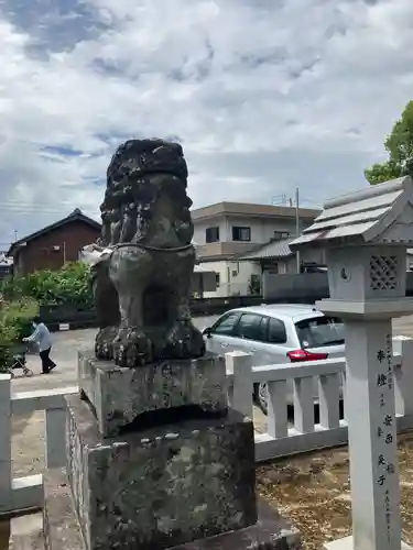 廣田八幡神社の狛犬