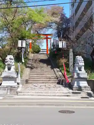 榴岡天満宮の狛犬