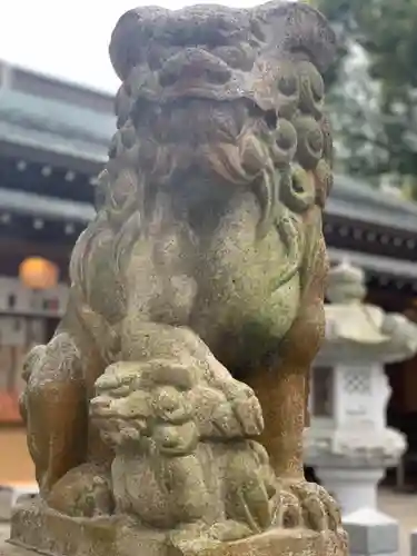 星川杉山神社の狛犬