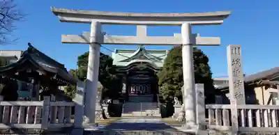 諏訪神社の鳥居