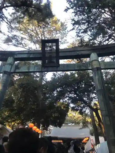 平塚八幡宮の鳥居