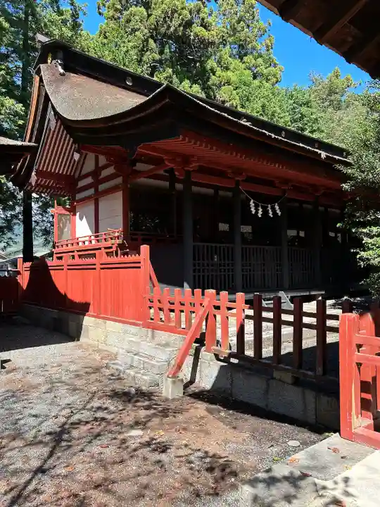 大井俣窪八幡神社(山梨県)