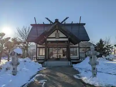 利別神社の本殿・本堂