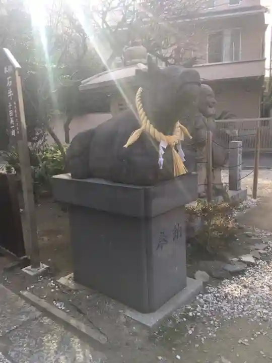 平河天満宮の狛犬