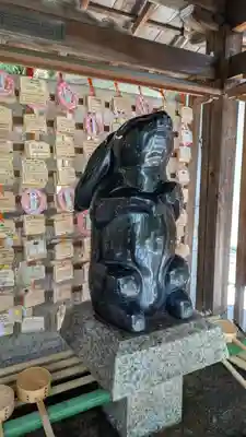 岡崎神社の手水舎