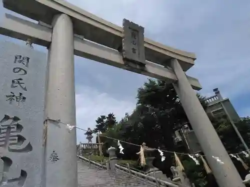 亀山八幡宮の鳥居