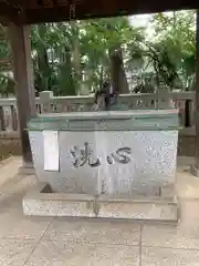 大泉氷川神社の手水