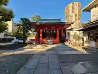 麻布氷川神社の本殿・本堂