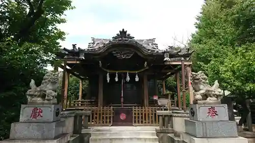 中島八幡神社の本殿・本堂