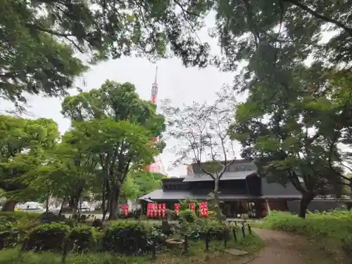 増上寺塔頭 三縁山 宝珠院の景色