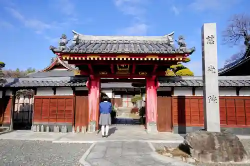 慈光院（曼陀羅寺塔頭）の山門・神門