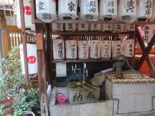 白山神社の手水舎