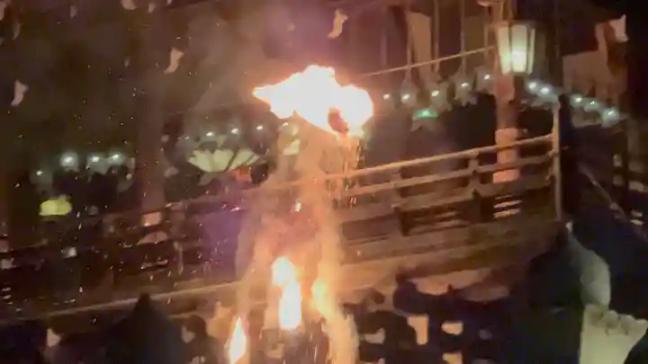 東大寺 二月堂のお祭り