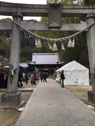 八幡神社松平東照宮の鳥居