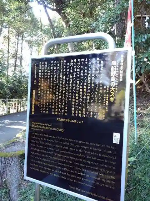 塩船観音寺の庭園