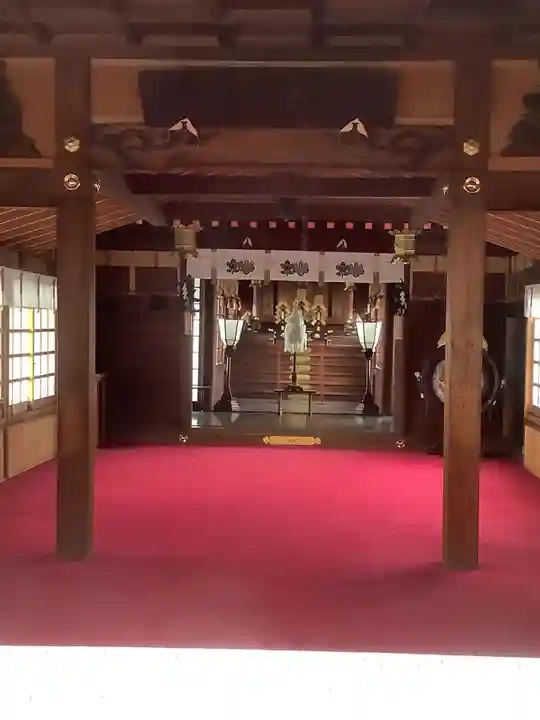神明社・八幡社合殿(中杉町)の本殿・本堂