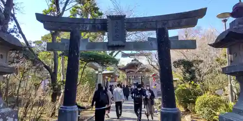 江島神社の鳥居